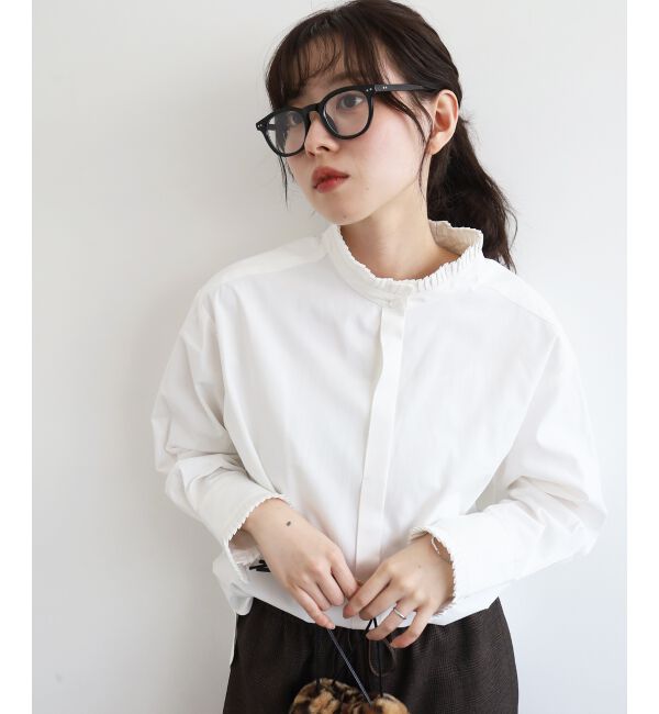 プリーツカラーシャツ｜ルミネのファッション通販アイルミネ<i LUMINE>