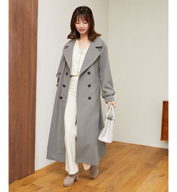 MAJESTICLEGON「バックデザインチェスターコート」|チェスターコート|