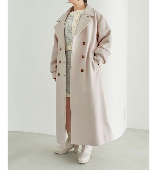 MAJESTICLEGON「バックデザインチェスターコート」|チェスターコート|