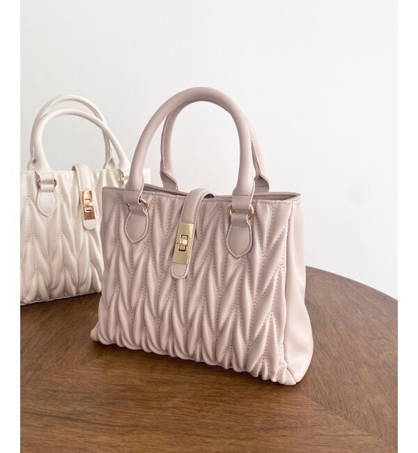  「♯クラシカルスクエアハンドバッグ」|ハンドバッグ|