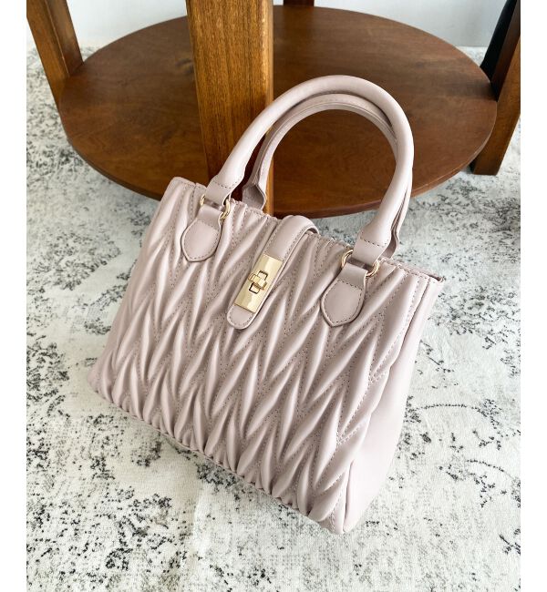  「♯クラシカルスクエアハンドバッグ」|ハンドバッグ|