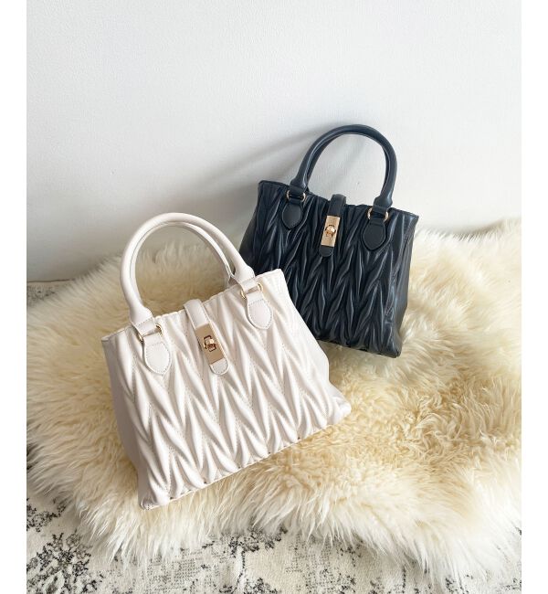  「♯クラシカルスクエアハンドバッグ」|ハンドバッグ|