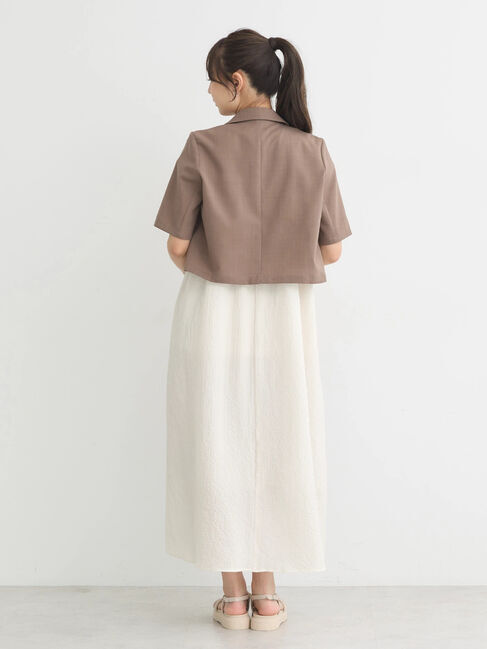 earth music&ecology「ショートジャケット」|テーラードジャケット|