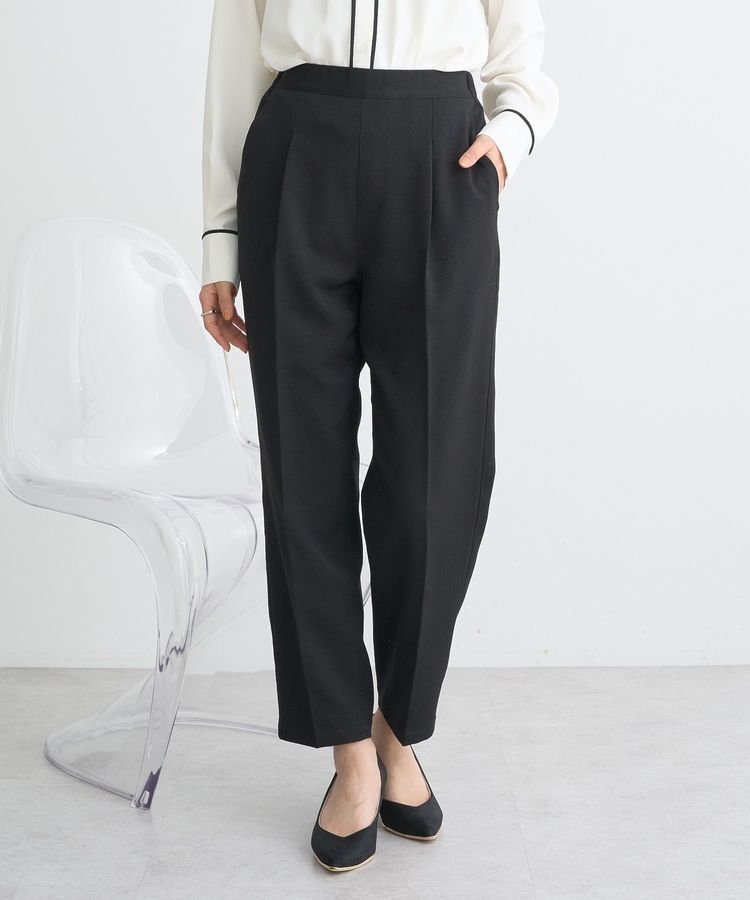 earth music&ecology「テーパードパンツ」|その他|Black