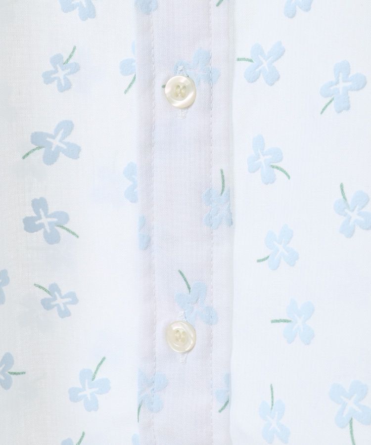 earth music&ecology「フラワーラバープリントシャツ」|シャツ・ブラウス|