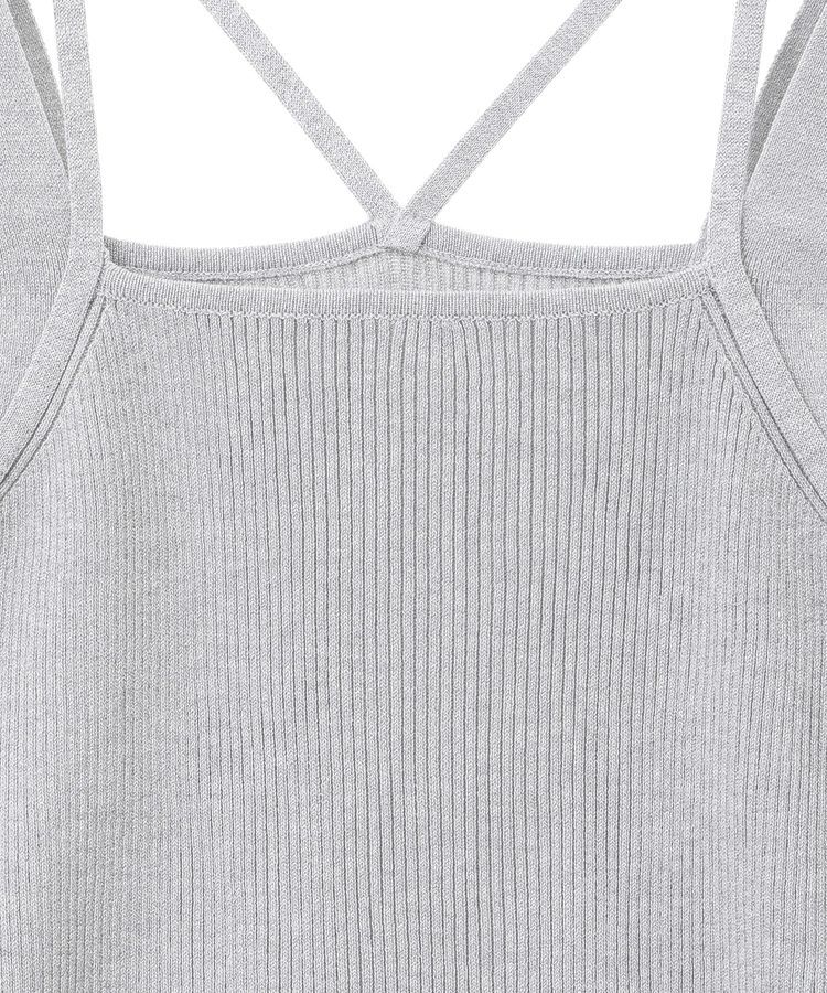 earth music&ecology「レイヤードニットタンクトップ」|キャミソール|