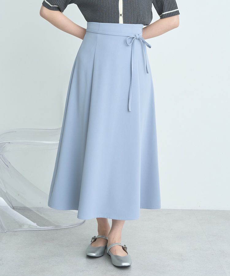 earth music&ecology「ウエストリボンフレアスカート」|フレア|