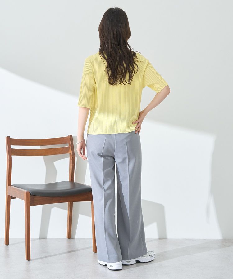 earth music&ecology「リブニットカーディガン」|カーディガン|