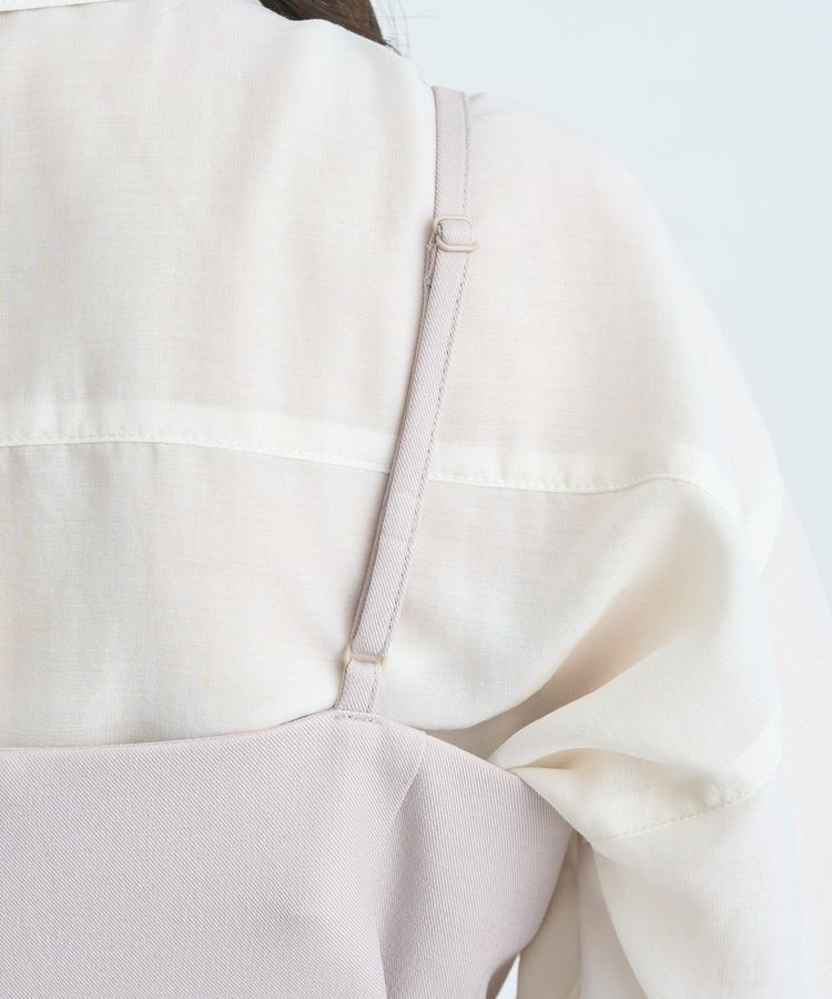 earth music&ecology「フロントボタンビスチェ」|ベスト・ジレ|