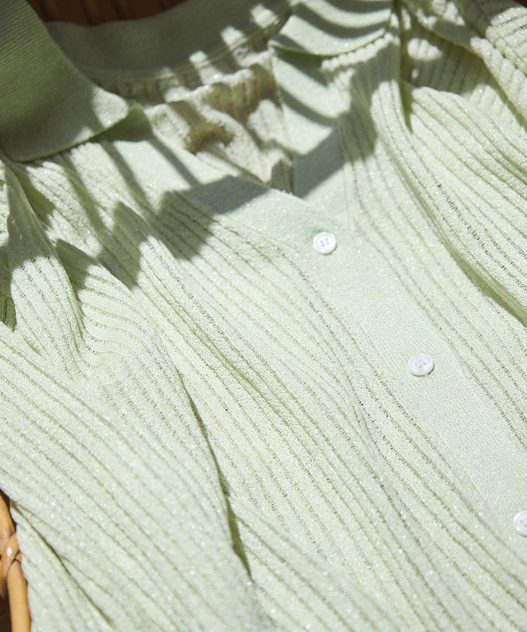 earth music&ecology「スキッパールーズカーディガン」|カーディガン|