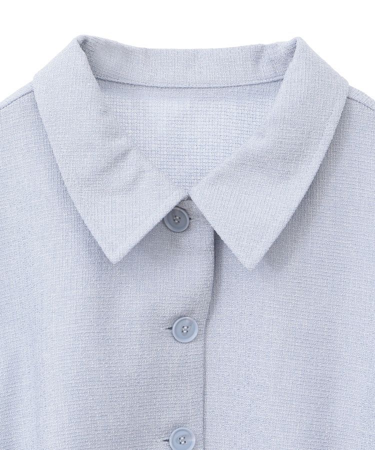 earth music&ecology「サマーツイードシャツジャケット」|シャツ・ブラウス|