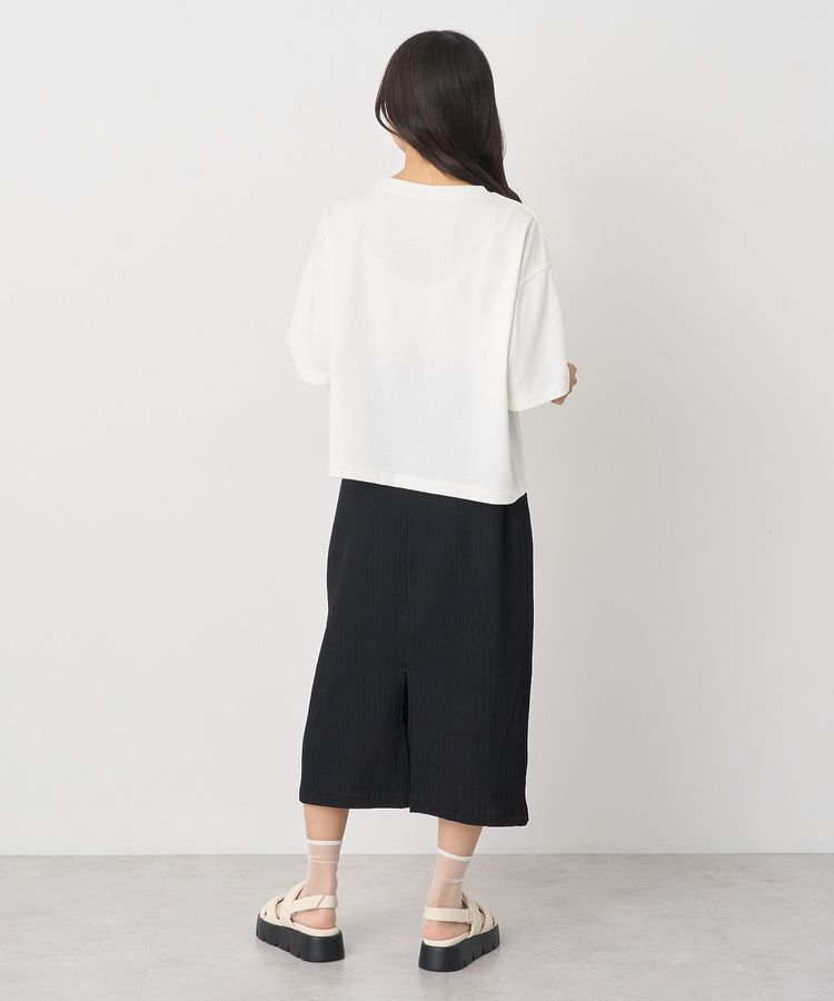earth music&ecology「選べる丈カットナロースカート」|タイト|