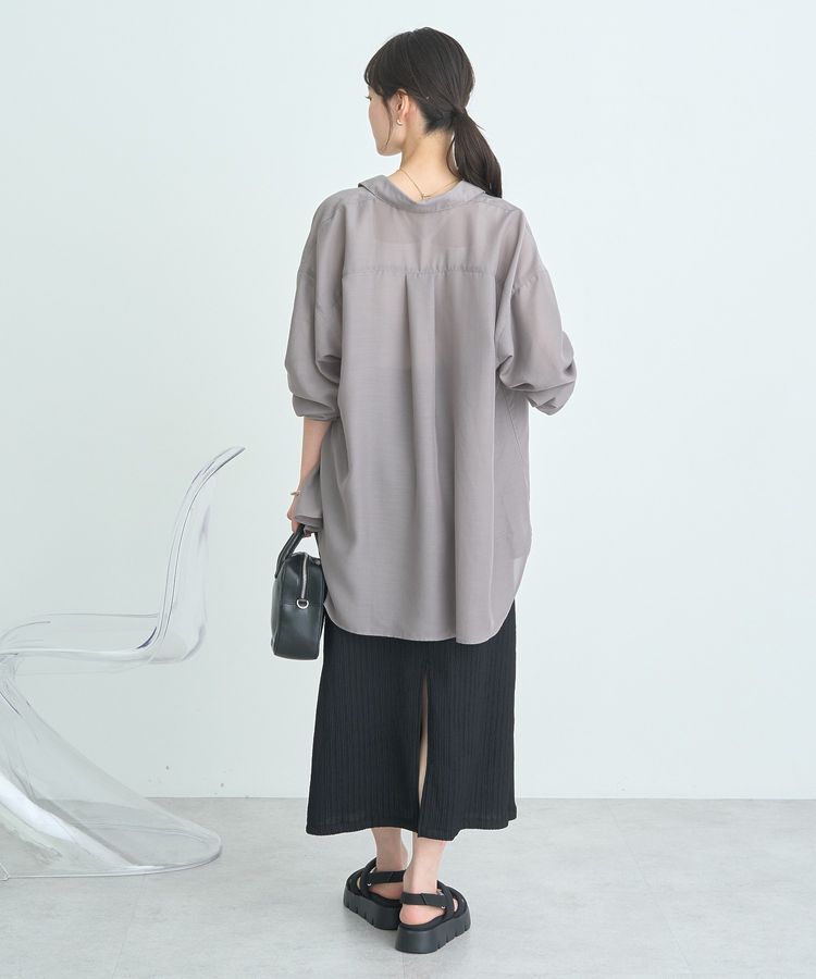 earth music&ecology「選べる丈カットナロースカート」|タイト|