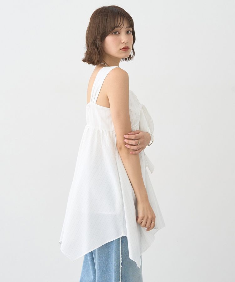 earth music&ecology「リボンイレヘムチュニック」|チュニック|