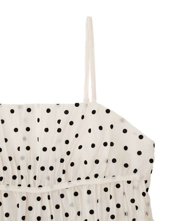 earth music&ecology「ドットバルーンキャミチュニック」|チュニック|