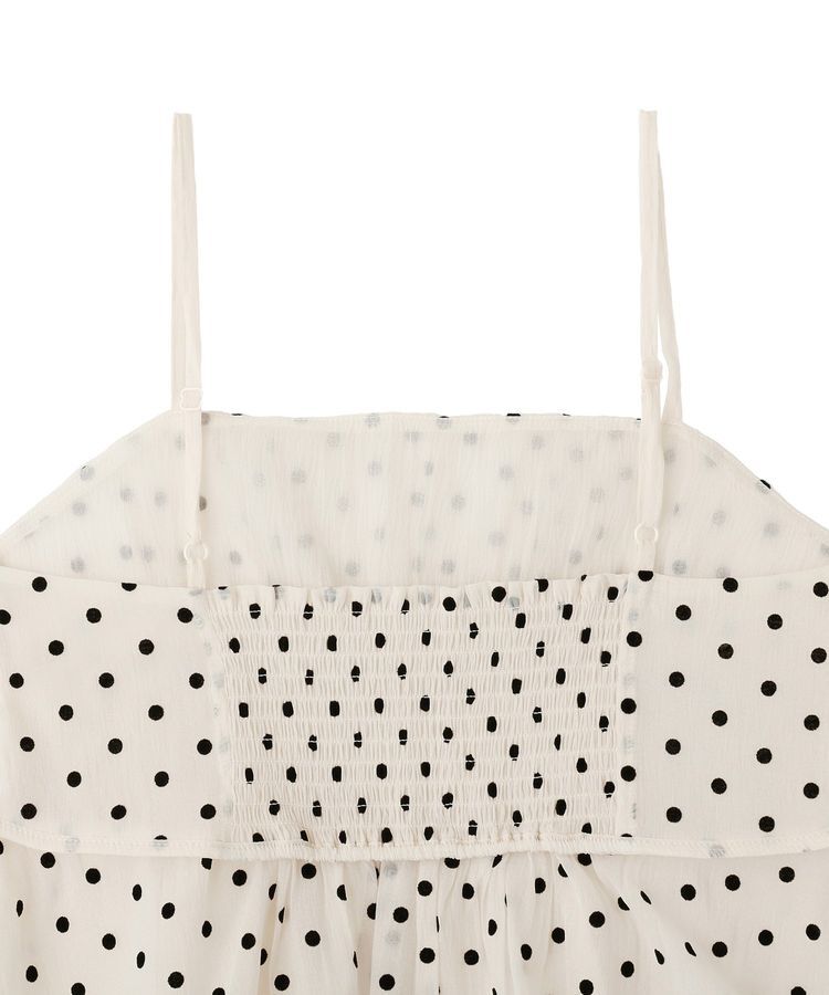 earth music&ecology「ドットバルーンキャミチュニック」|チュニック|