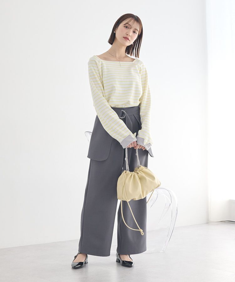 earth music&ecology「マルチWAY巾着バッグ」|ハンドバッグ|