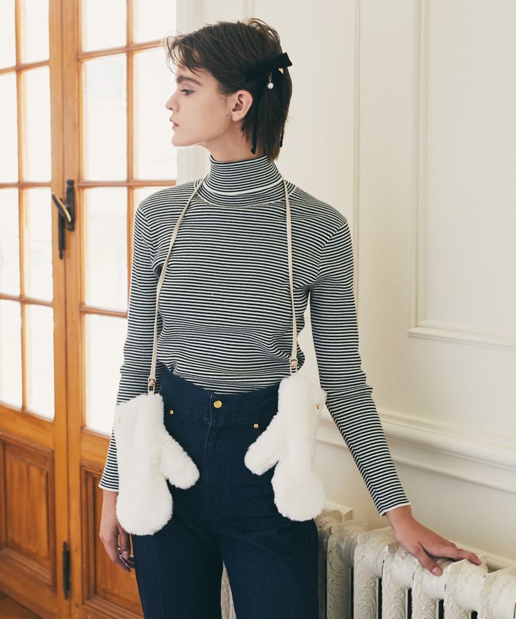 Maison de FLEUR「コード付きファーミトン」|その他|