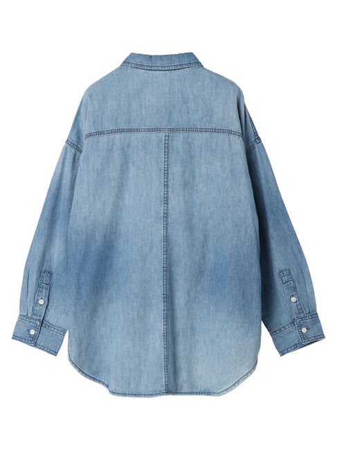  「Wポケットデニムシャツ」|シャツ・ブラウス|