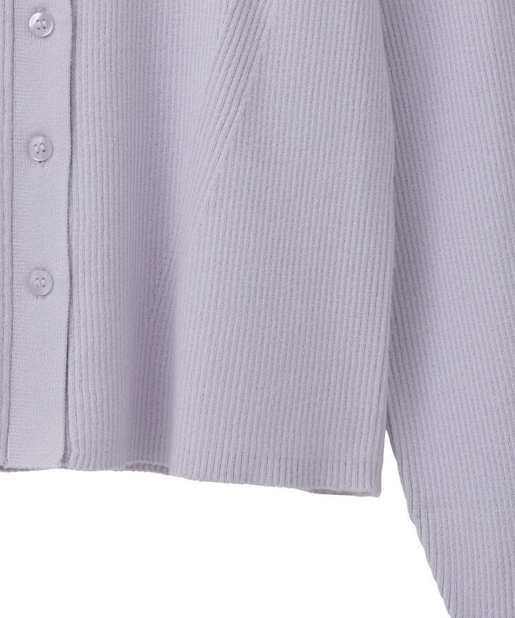 AMERICAN HOLIC「バイパチ襟付き前あきリブプルオーバー＜静電気軽減＞」|ニット・セーター|