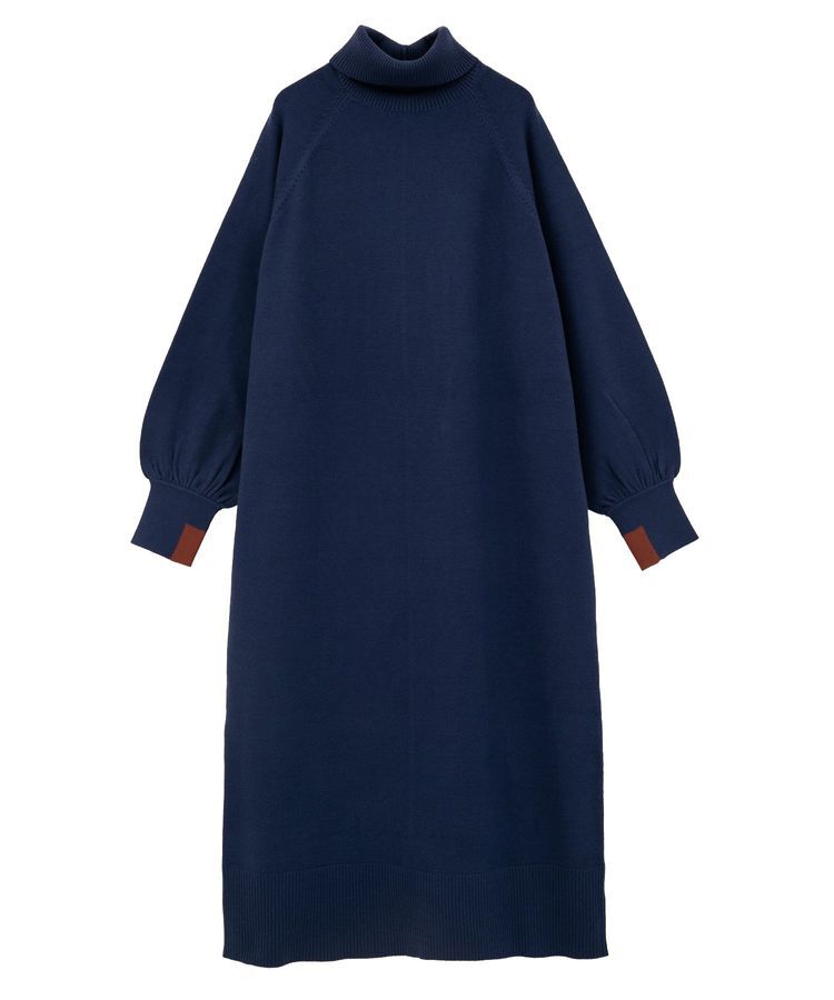 AMERICAN HOLIC「バイパチモックネックニットワンピース＜静電気軽減＞」|ワンピース|