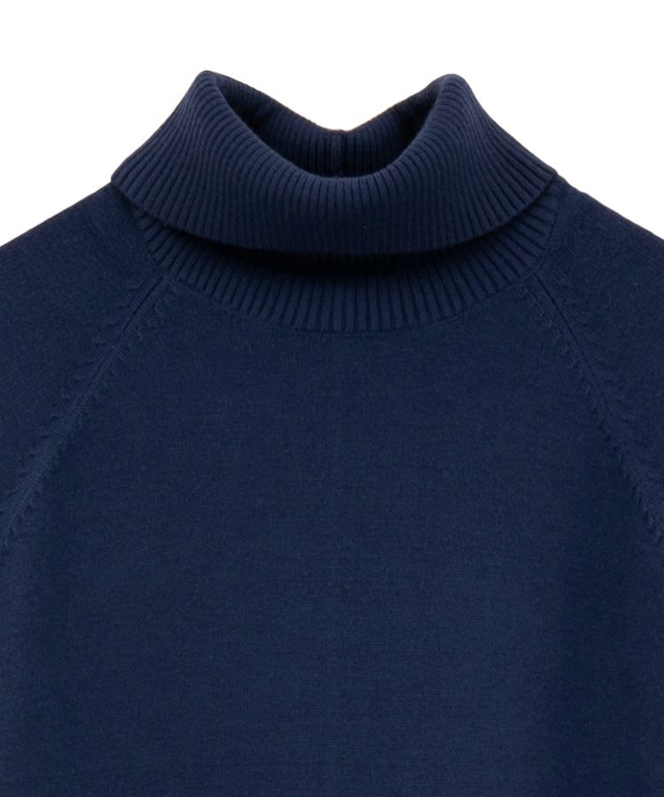 AMERICAN HOLIC「バイパチモックネックニットワンピース＜静電気軽減＞」|ワンピース|