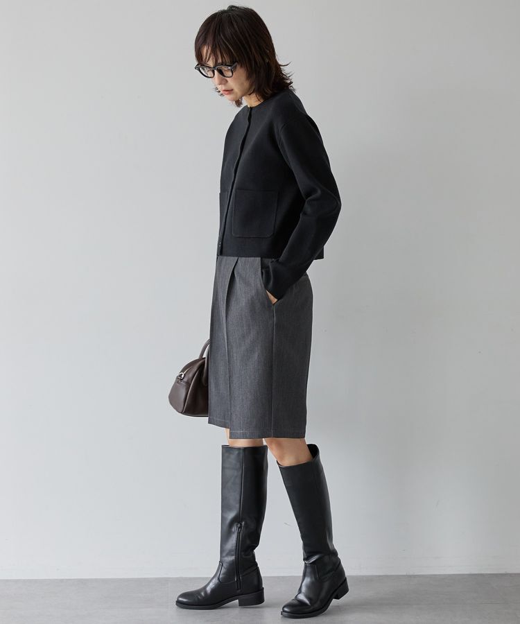 AMERICAN HOLIC「バイパチリングドットニットカーディガン＜静電気軽減＞」|カーディガン|