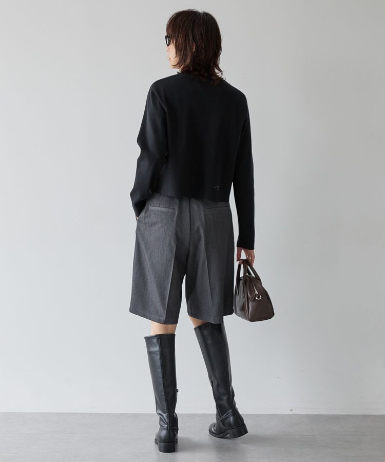 AMERICAN HOLIC「バイパチリングドットニットカーディガン＜静電気軽減＞」|カーディガン|