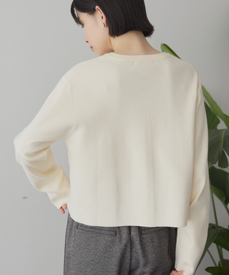 AMERICAN HOLIC「バイパチリングドットニットカーディガン＜静電気軽減＞」|カーディガン|