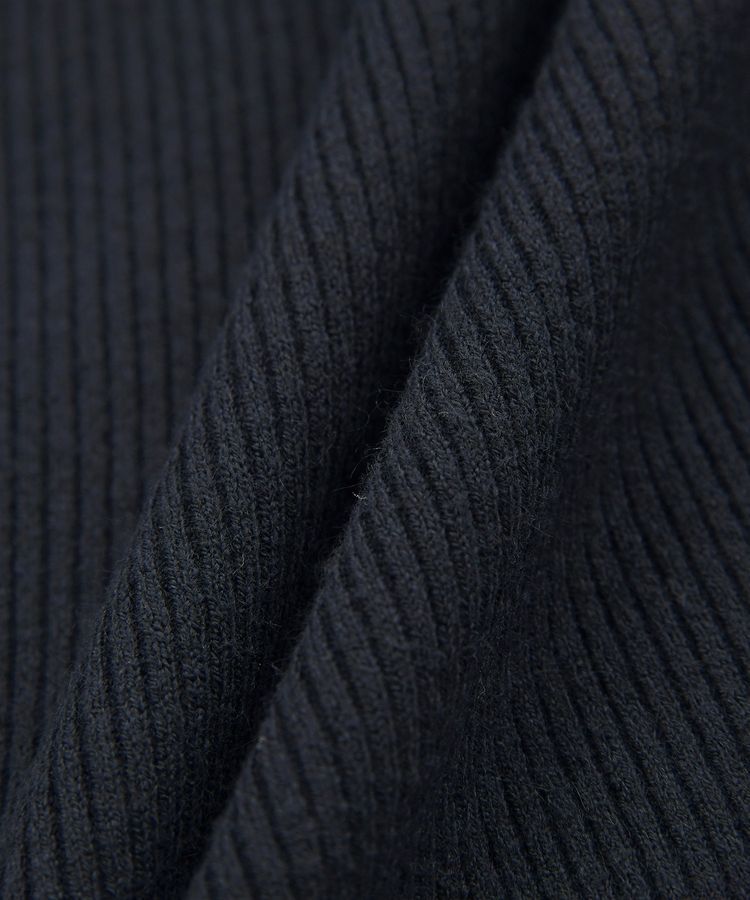 AMERICAN HOLIC「バイパチ袖配色リブプルオーバー＜静電気軽減＞」|ニット・セーター|