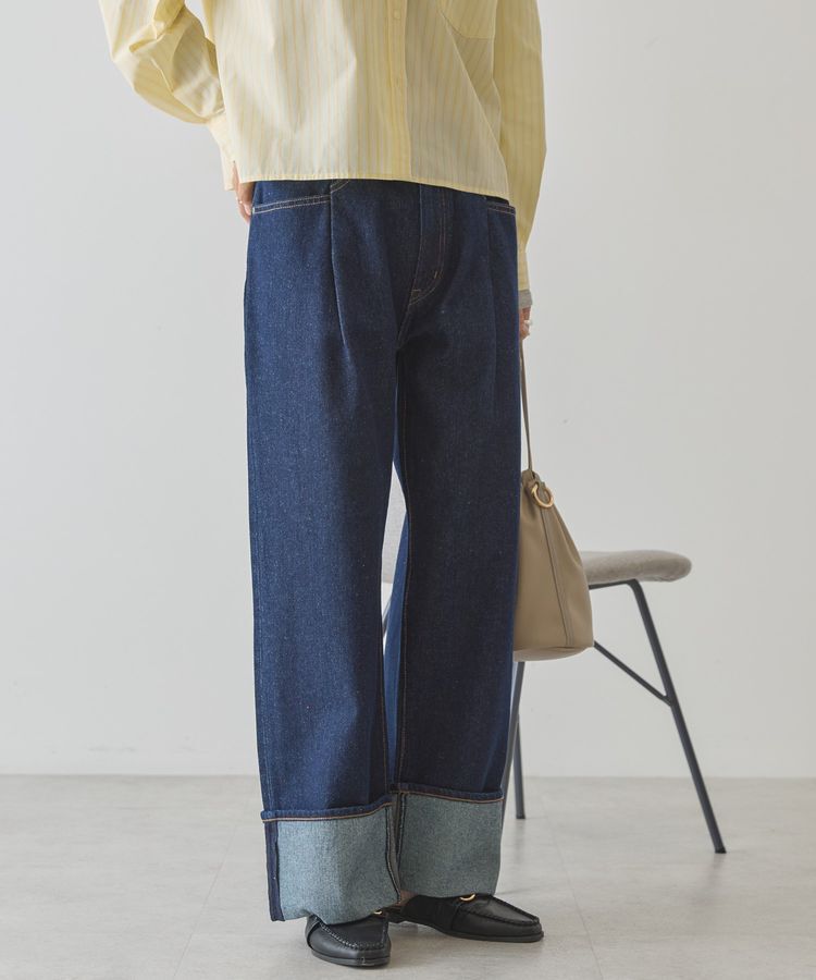 AMERICAN HOLIC「ロールアップデニムパンツ」|デニム|