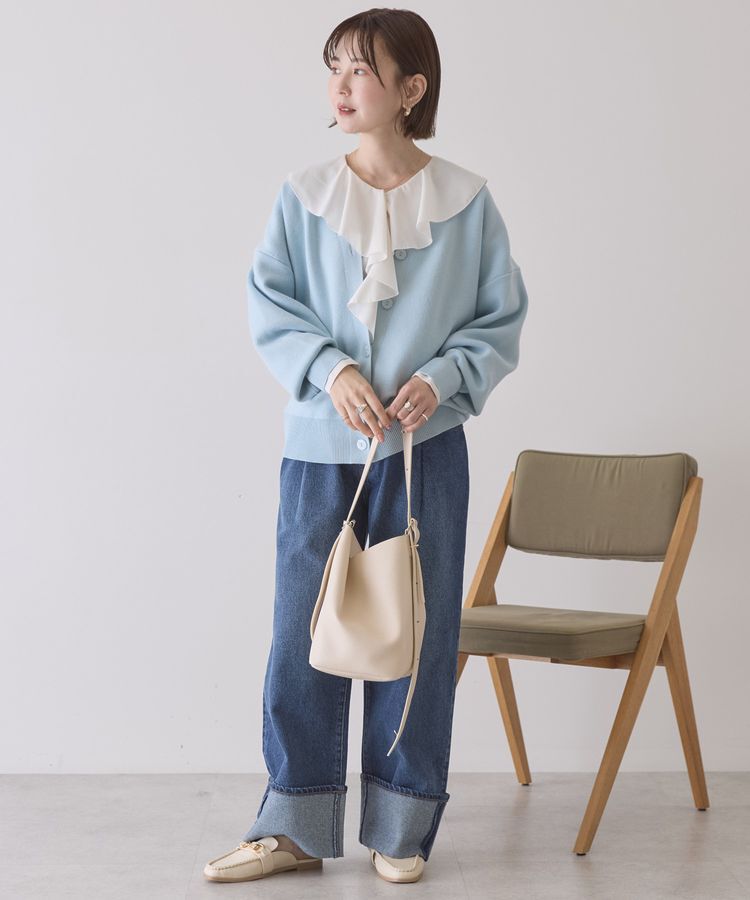 AMERICAN HOLIC「ロールアップデニムパンツ」|デニム|