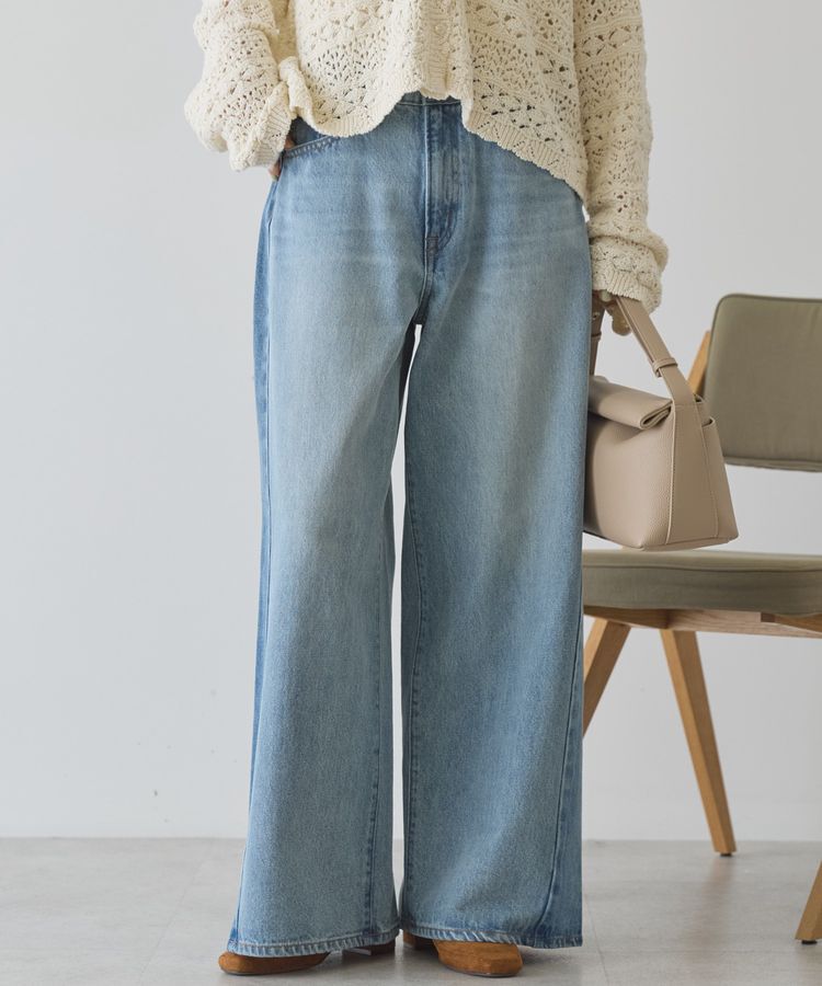 AMERICAN HOLIC「バギーデニムパンツ」|デニム|