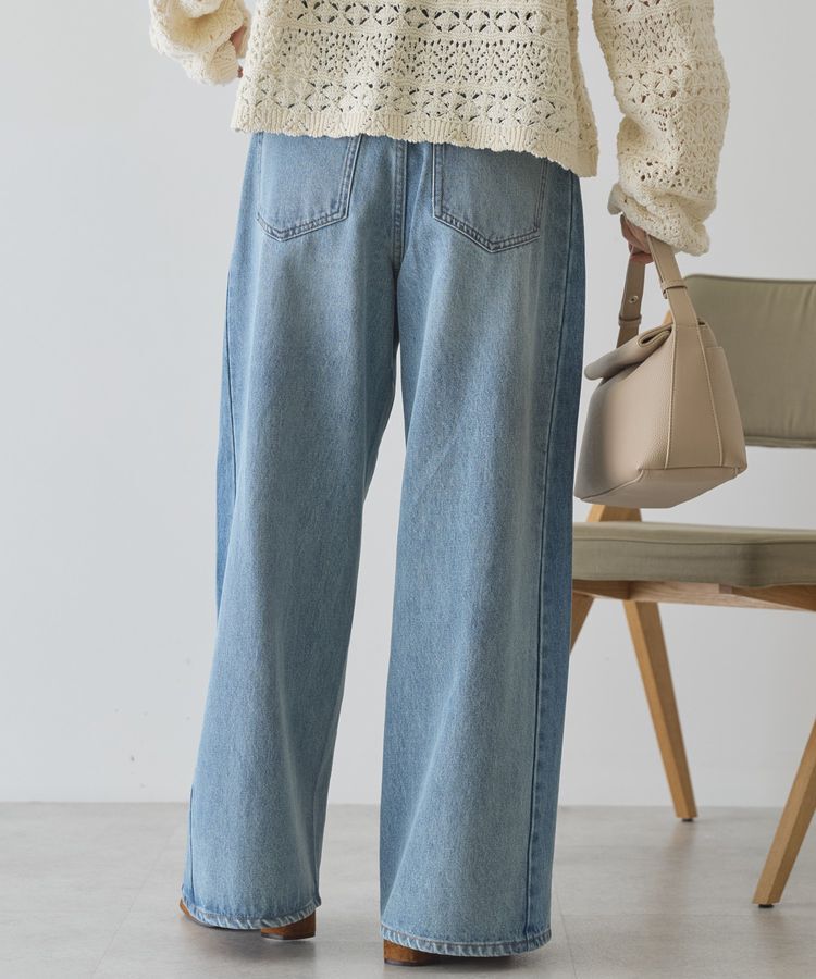 AMERICAN HOLIC「バギーデニムパンツ」|デニム|