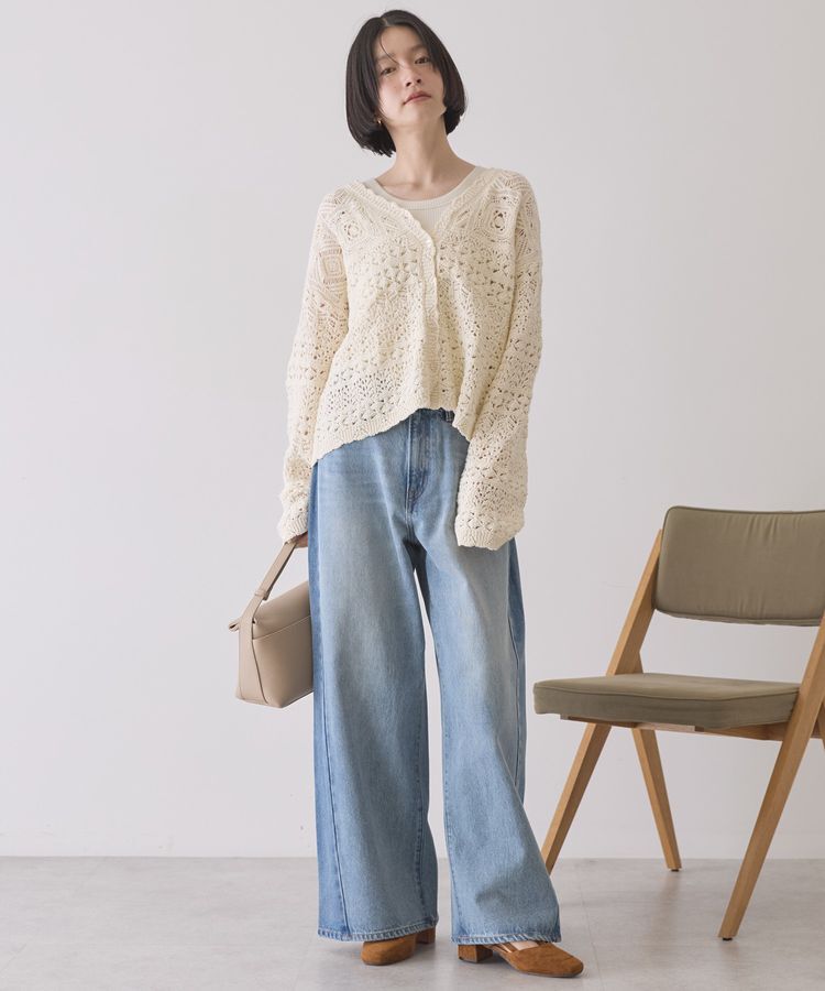 AMERICAN HOLIC「バギーデニムパンツ」|デニム|