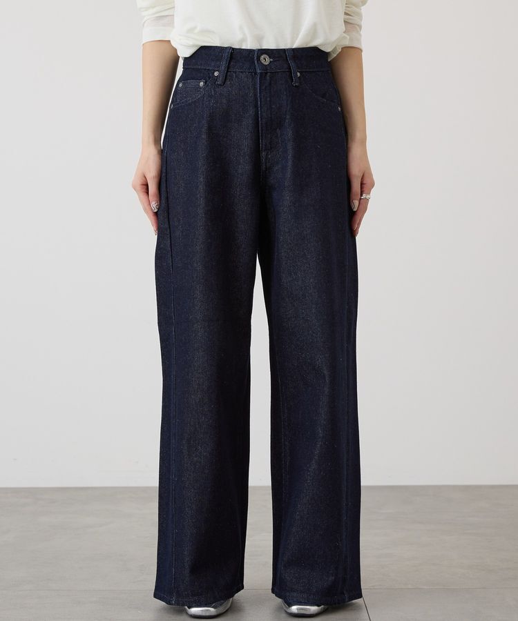 AMERICAN HOLIC「バギーデニムパンツ」|デニム|One Wash