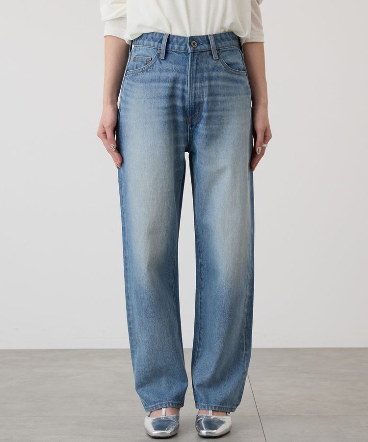 AMERICAN HOLIC「ルーズストレートデニムパンツ」|デニム|