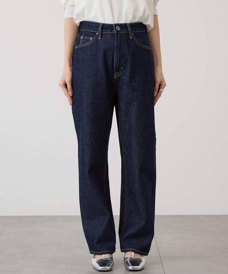 AMERICAN HOLIC「ルーズストレートデニムパンツ」|デニム|One Wash