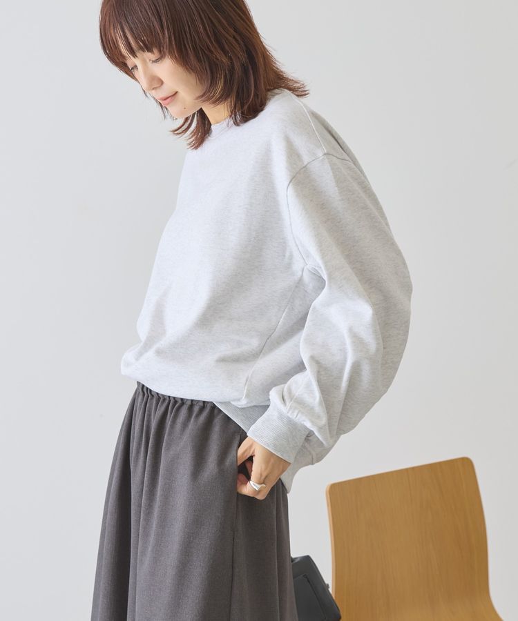 AMERICAN HOLIC「バックギャザー裏毛スウェット」|スウェット・ジャージ|