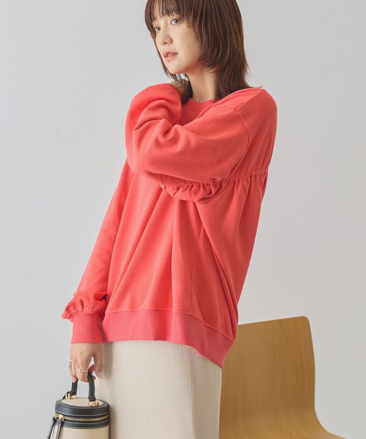 AMERICAN HOLIC「バックギャザー裏毛スウェット」|スウェット・ジャージ|