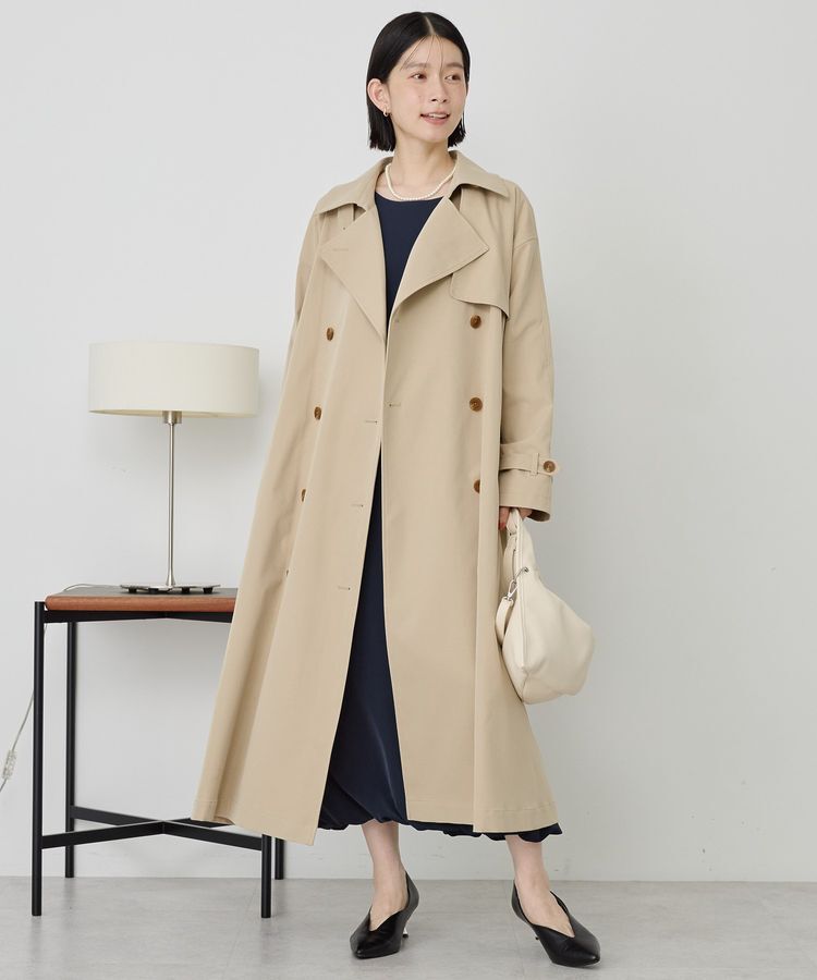 AMERICAN HOLIC「ロングトレンチコート」|トレンチコート|Beige