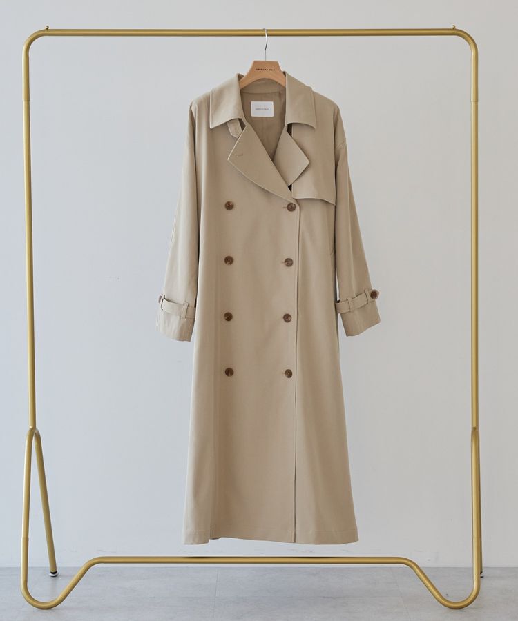 AMERICAN HOLIC「ロングトレンチコート」|トレンチコート|