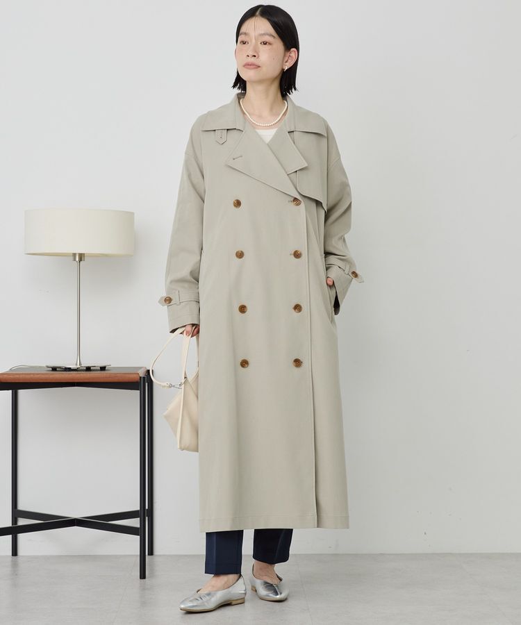 AMERICAN HOLIC「ロングトレンチコート」|トレンチコート|