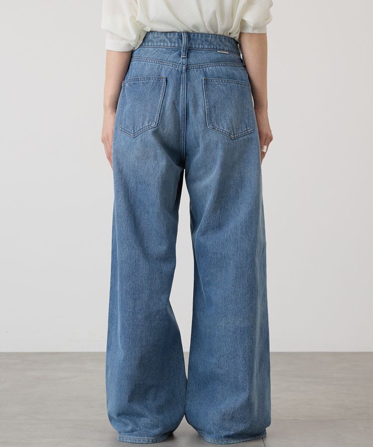 AMERICAN HOLIC「ワイドデニムパンツ」|デニム|