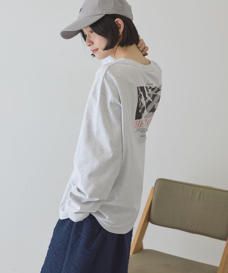 AMERICAN HOLIC「BACK PHOTOプリントロンT」|Tシャツ・カットソー|