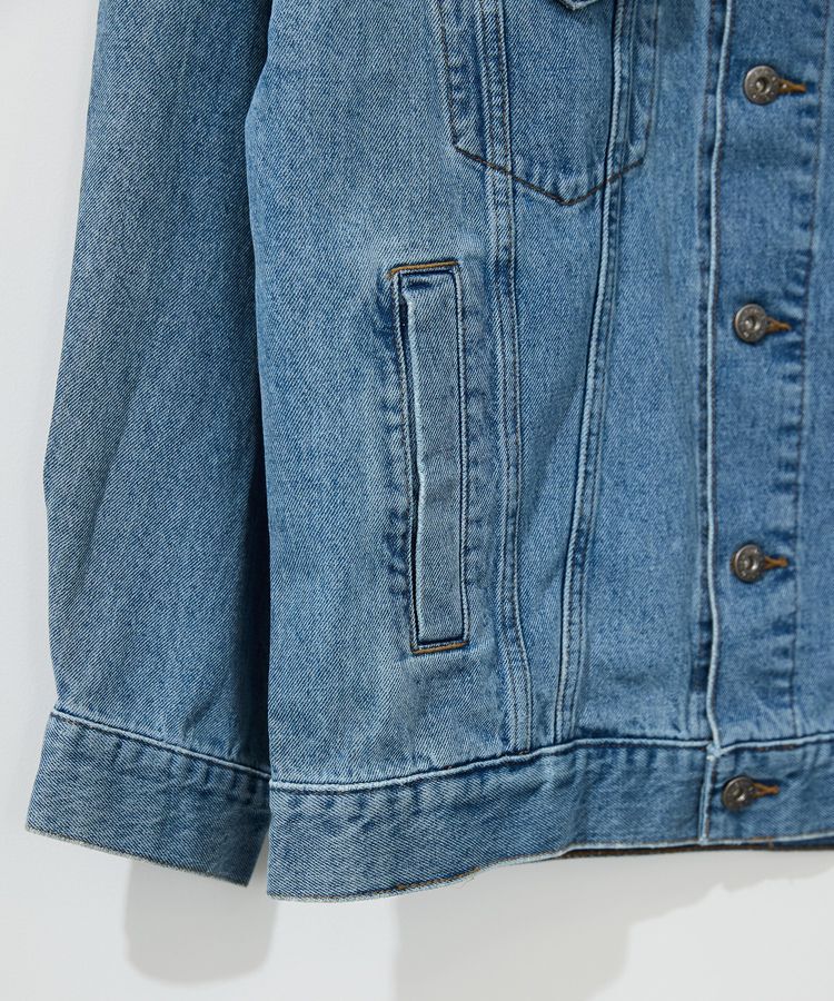 AMERICAN HOLIC「ロング丈デニムジャケット」|テーラードジャケット|