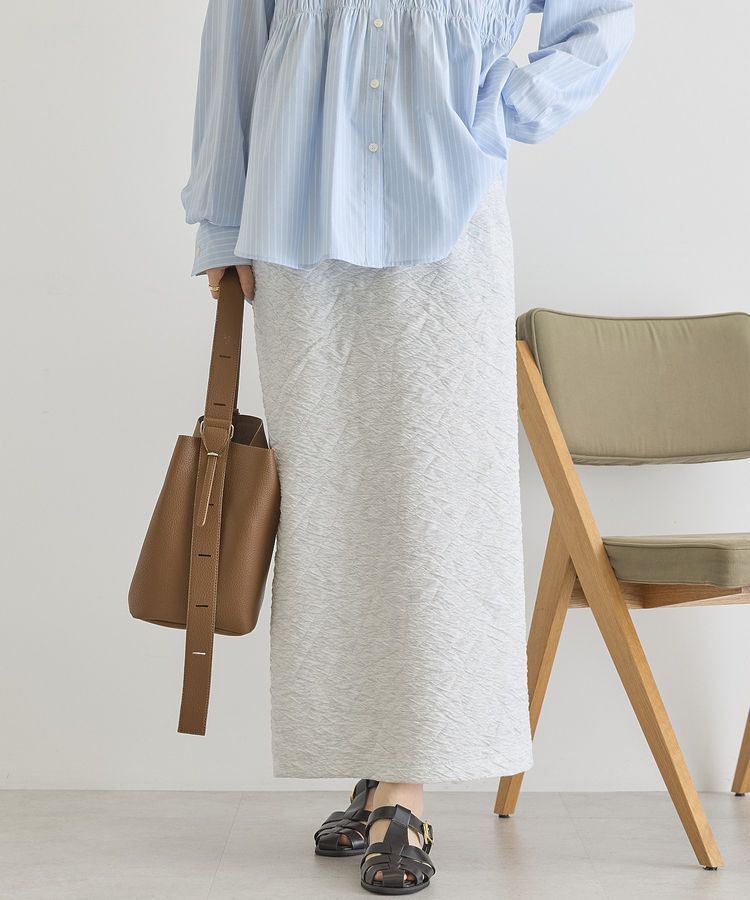 AMERICAN HOLIC「フクレジャガードタイトスカート」|タイト|