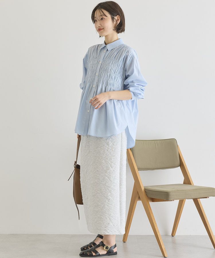 AMERICAN HOLIC「フクレジャガードタイトスカート」|タイト|