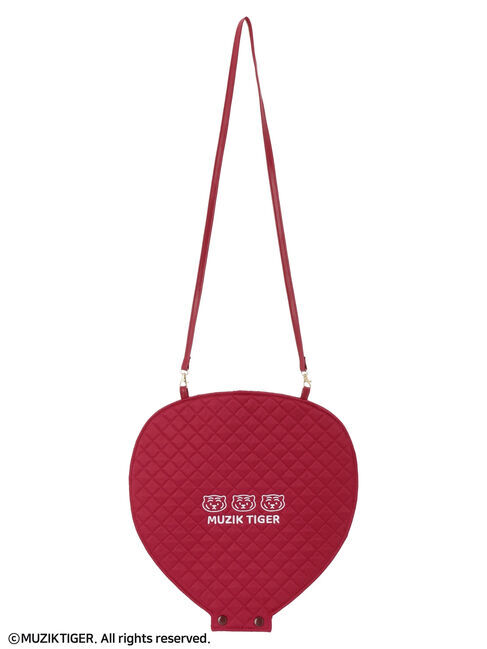Green Parks「ムジークタイガー/うちわショルダー」|ショルダー・メッセンジャー|Red