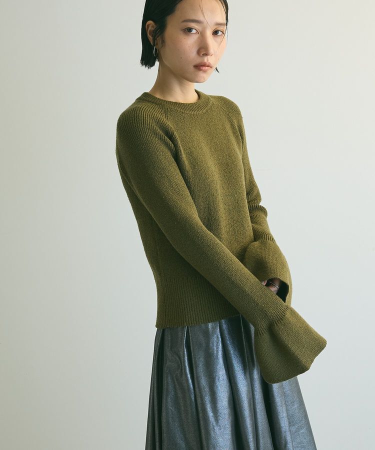 armonia「armonia.袖フレアニットプルオーバー」|ニット・セーター|